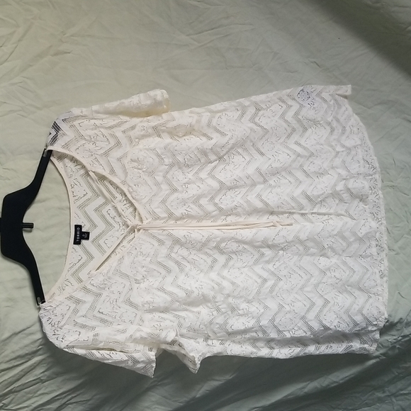 torrid Tops - Torrid Cream Lace Top